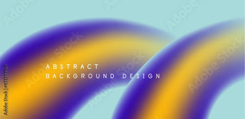 Abstract vector backdrop with fluid, geometric elements. Harmonious blend of form and color, evoking dynamic and captivating visual landscape for wallpaper, banner, background, landing page