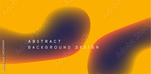 Abstract vector backdrop with fluid, geometric elements. Harmonious blend of form and color, evoking dynamic and captivating visual landscape for wallpaper, banner, background, landing page