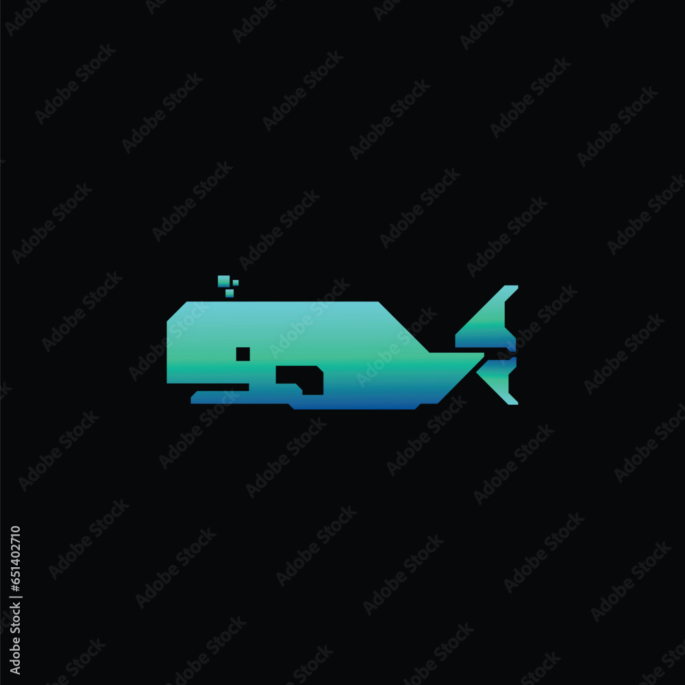 BLUE WHALE ICON LOGO TEMPLATE VECTOR BLUE WHALE ICON LOGO TEMPLATE VECTOR