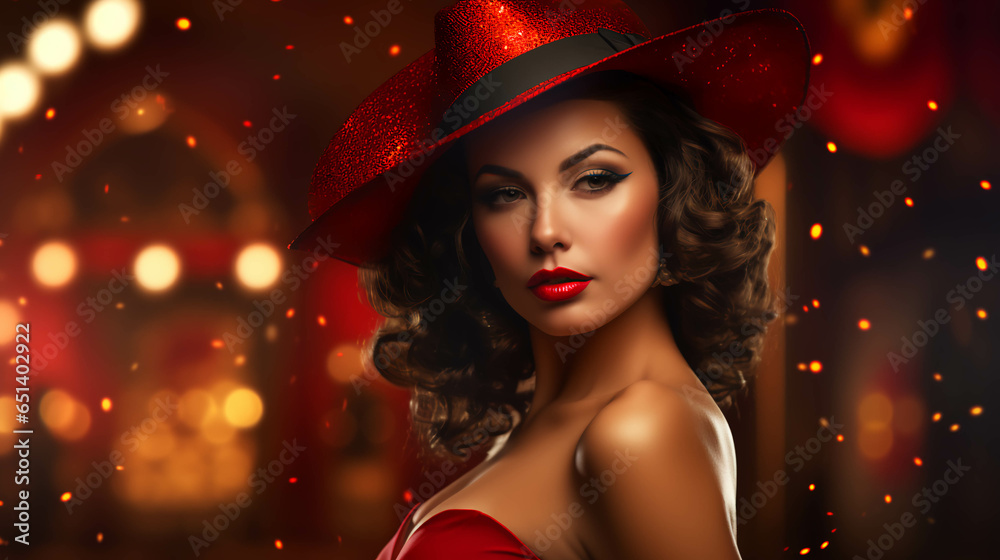 Sensual Woman New Year's Eve Sensual Woman New Year's Eve