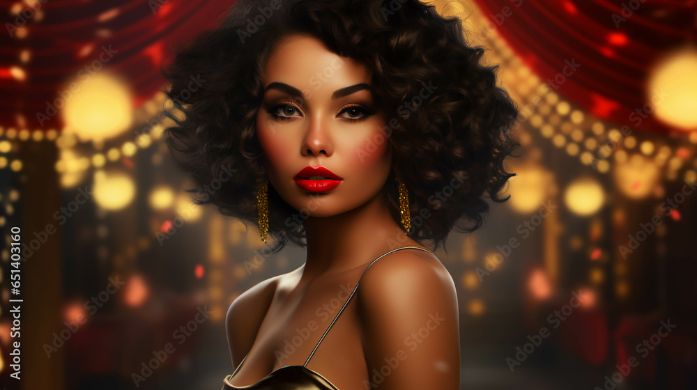 Sensual Woman New Year's Eve Sensual Woman New Year's Eve