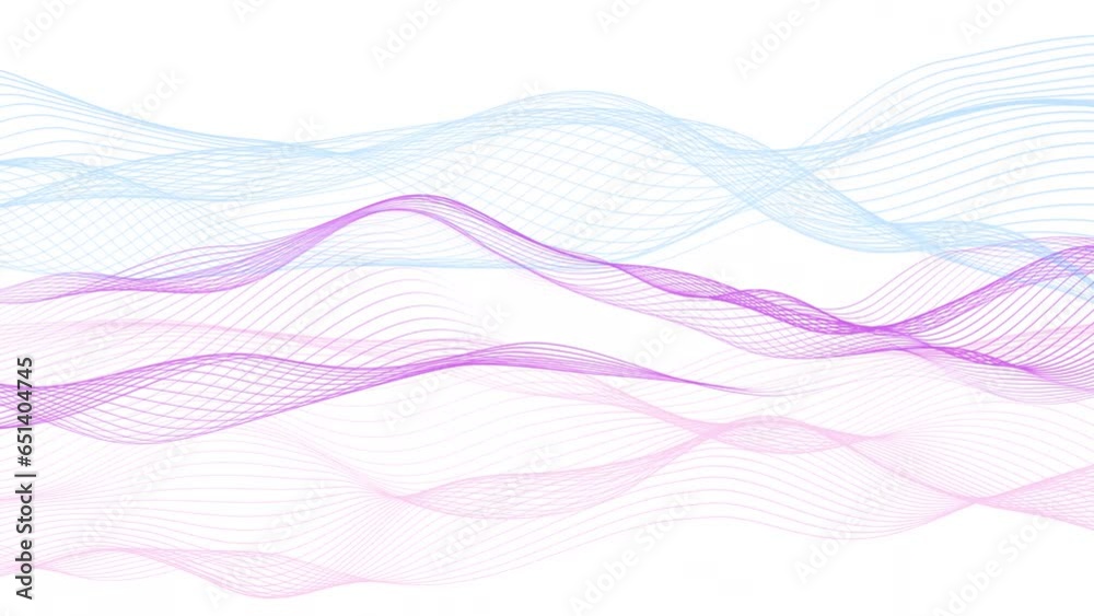 Digital line wave motion background Digital line wave motion background