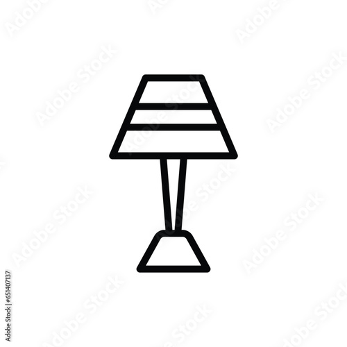 study lamp icon design, illustration design