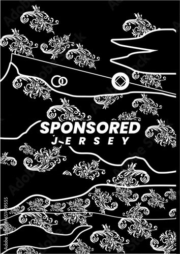 Trendy Sublimated Soccer Jersey Backgrounds