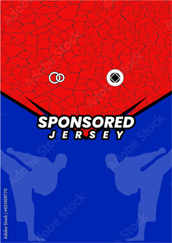 Trendy Sublimated Soccer Jersey Backgrounds
