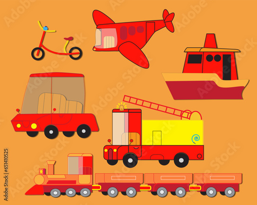 Vector Transport Elements Collection