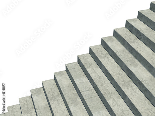 Digital png illustration of big gray stairs on transparent background