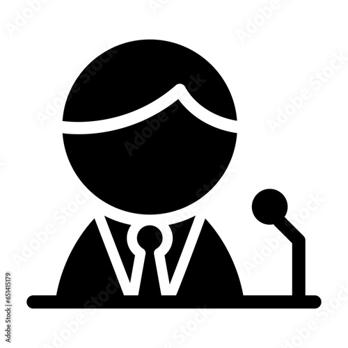 Spokesperson icon