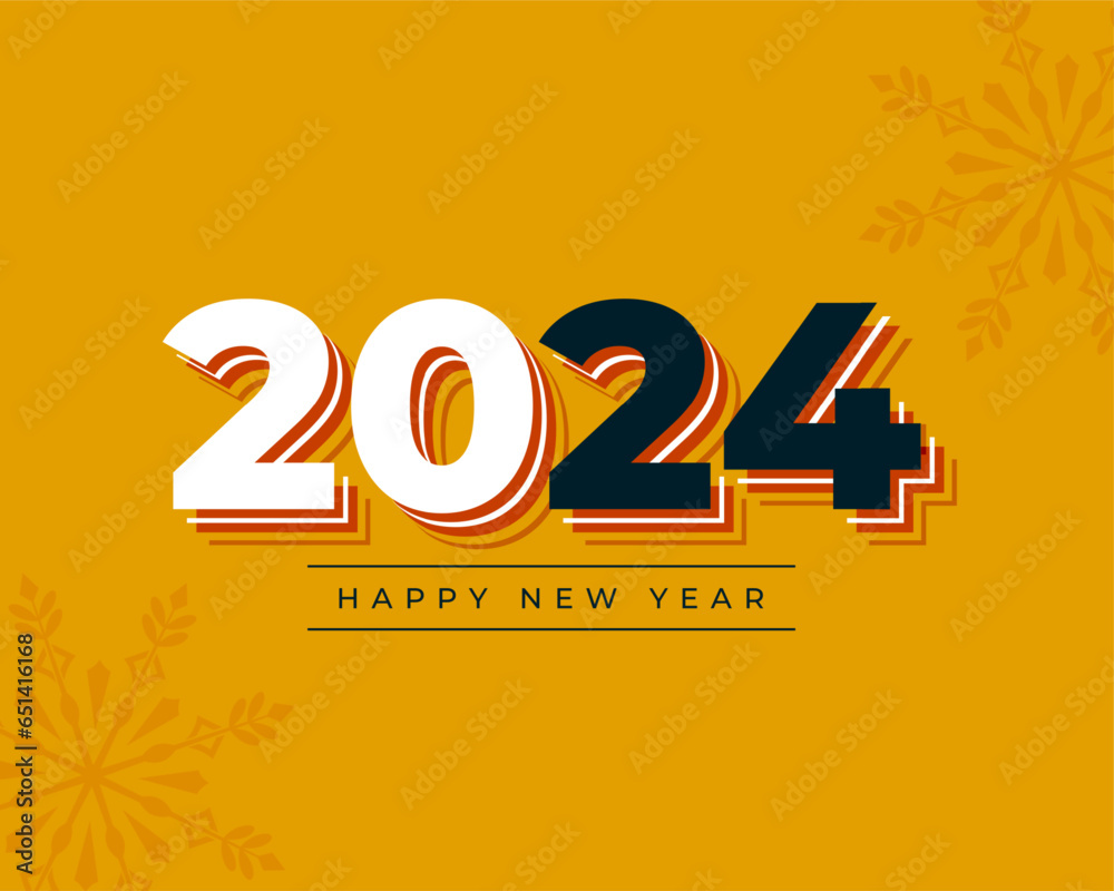creative 2024 new year eve snowflake background design creative 2024 new year eve snowflake background design