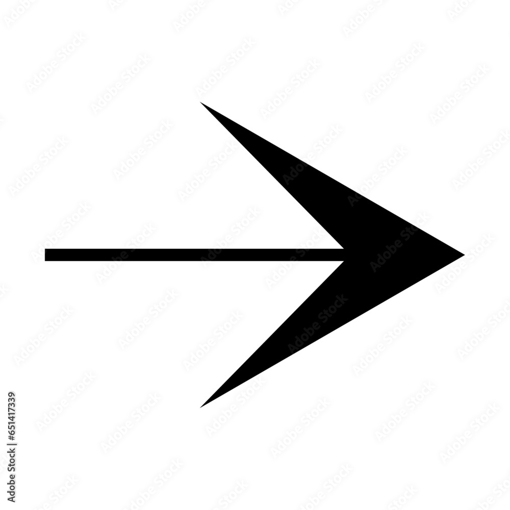Arrow icon for web or app development Arrow icon for web or app development