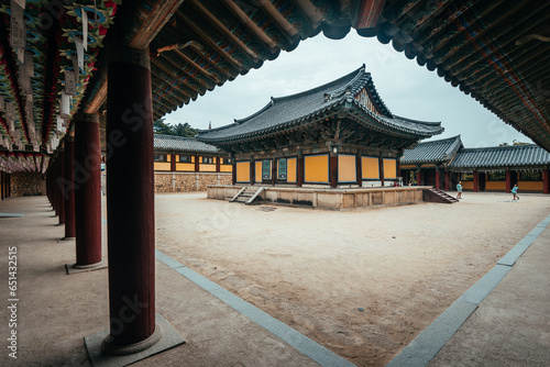 bulguksa temple complex in gyeongju, south korea