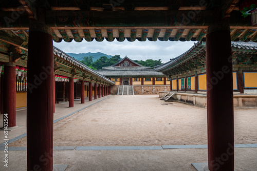 bulguksa temple complex in gyeongju  south korea