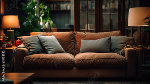 Cozy corners form on couches, where friends chat and share stories