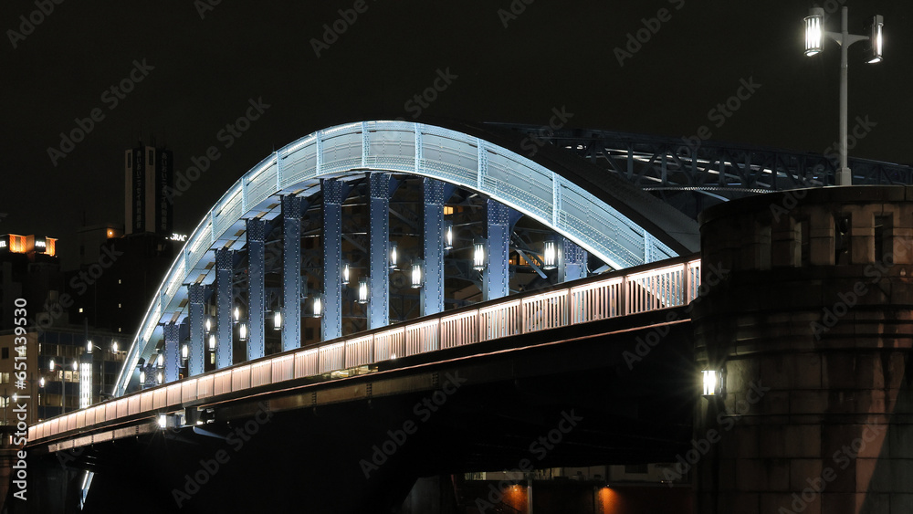 Obraz premium 隅田川橋巡り 駒形橋