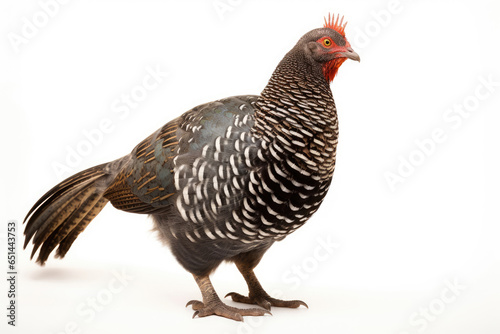 Capercaillie isolated on a white background