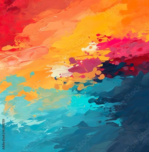 Abstract background of colorful gradient illustration 