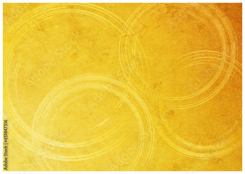 筆模様金箔背景