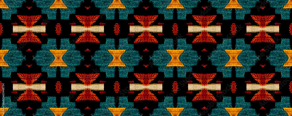 Seamless Navajo pattern. England Relief. Indian Seamless Navajo pattern. England Relief. Indian