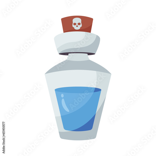 poison vector colorful stickers Icon Design illustration. EPS 10 File