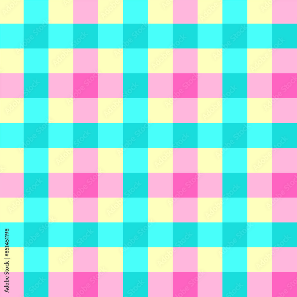 Cute pink fashion seamless pattern. Scottish tartan vichy plaid fabric print. Vector illustration. Cute pink fashion seamless pattern. Scottish tartan vichy plaid fabric print. Vector illustration.