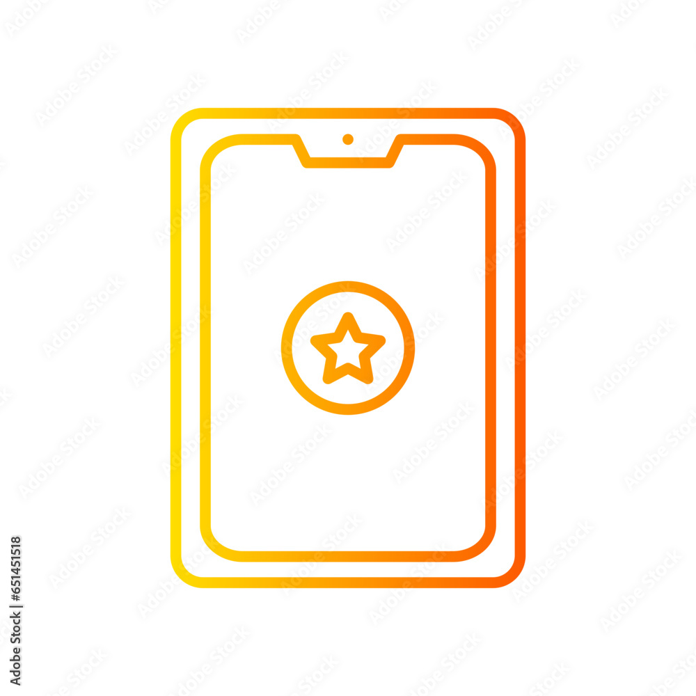 mirror gradient icon mirror gradient icon