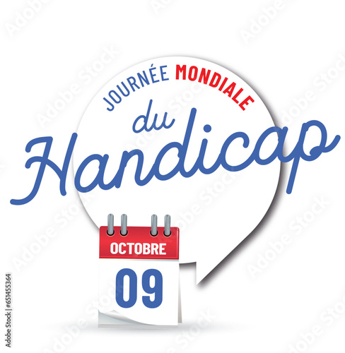 journée mondiale du handicap le 9 octobre