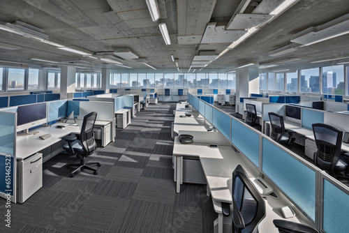 interior design ai futuristic office