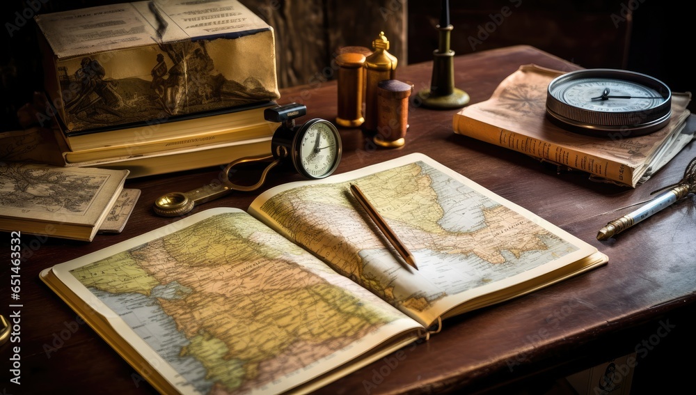 map book and compass map book and compass