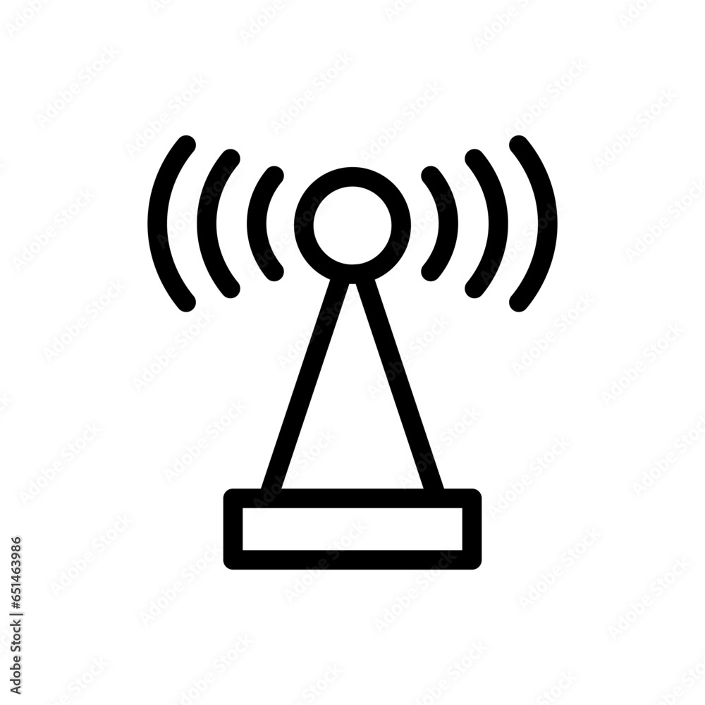 broadcast Icon design. Vector symbols in trendy and modern line style on white background suitable for the needs of websites, programmers, developers and designers. Icon vector broadcast Icon design. Vector symbols in trendy and modern line style on white background suitable for the needs of websites, programmers, developers and designers. Icon vector