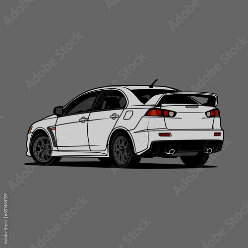 Cartoon car vector illustration for conceptual design. Good for poster, sticker, t shirt print, banner.
Separated layers, easy to edit in your vector supported software.