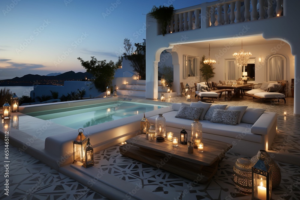 Santoro Villa Mykonos A Luxurious Haven Where Ethereal Sunsets Paint