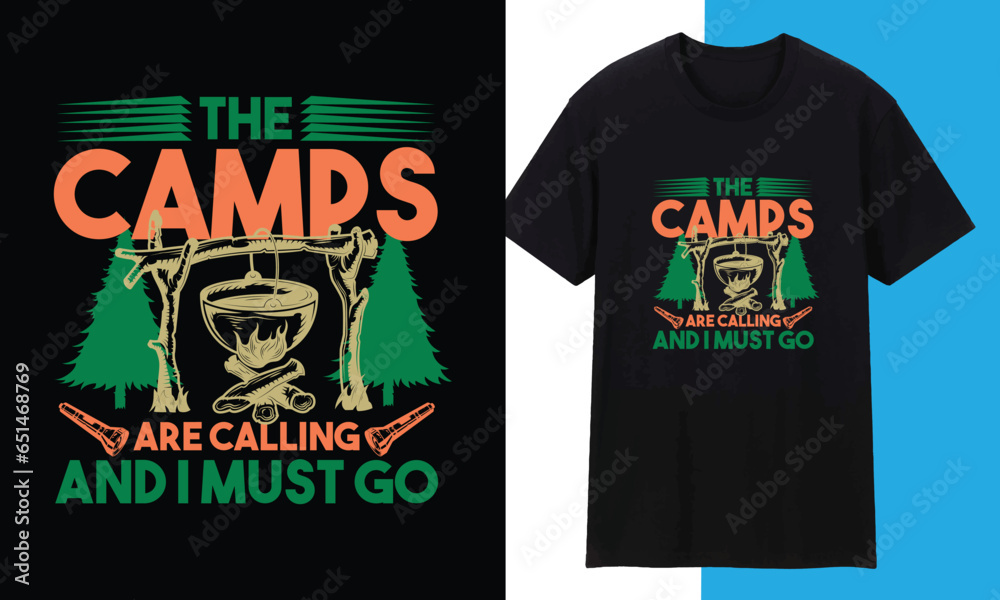 Camping Creative Design For Your Business POD Camping Creative Design For Your Business POD
