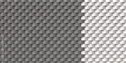 Light raised texture or pattern.