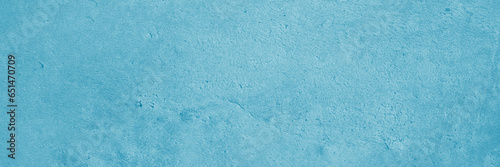 Design concrete and paper vintage parchment element. Colour old wall texture background. Blue color cement wall background