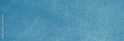 Design concrete and paper vintage parchment element. Colour old wall texture background. Blue color cement wall background