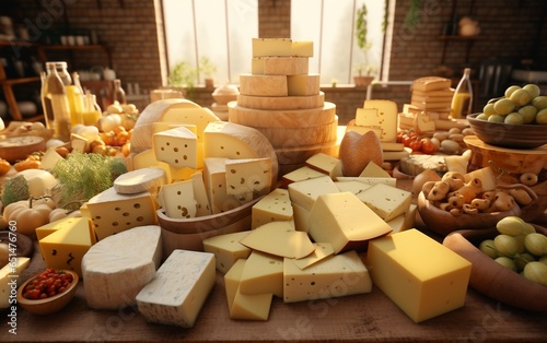 Cheese Overload: Full HD 8K Super-Realistic