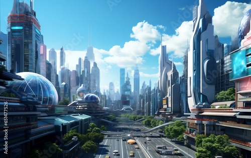 New York City in 2050: Futuristic and Renowned