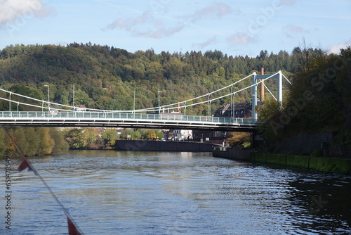 Bruecke ueber die Saar bei Mettlach photo