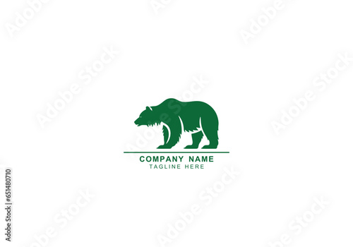 Bear logo vector icon design animal for your project. Vector art