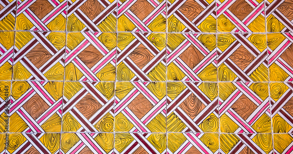 Fototapeta premium pavements of Nicolaci palace, Noto, sicily, Italy