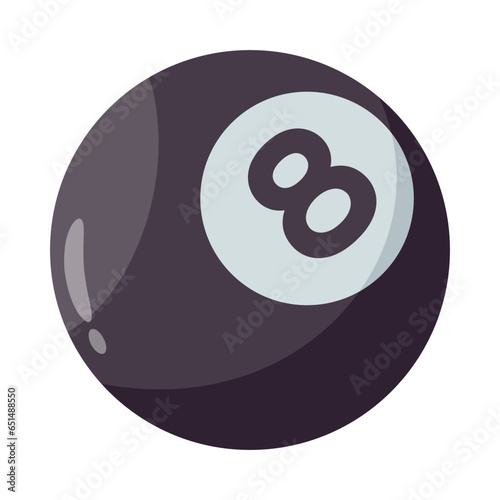 Snooker vector colorful stickers Icon Design illustration. EPS 10 File