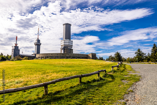 Schöne Wanderung durch den Hochtaunus am Feldberg an einen wunderschönen Spätsommertag - Hessen - Deutschland photo