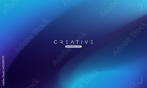Abstract liquid gradient Background. Blue Fluid Color Gradient. Design Template For ads, Banner, Poster, Cover, Web, Brochure, Wallpaper, and flyer. Vector.