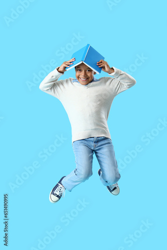 African-American little boy...
