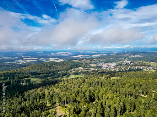 Schöne Wanderung durch den Hochtaunus am Feldberg an einen wunderschönen Spätsommertag - Hessen - Deutschland