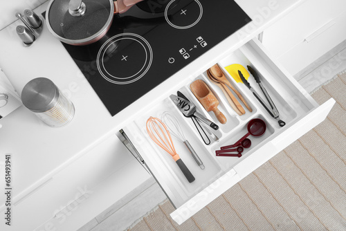 Set of utensils for bakery ...