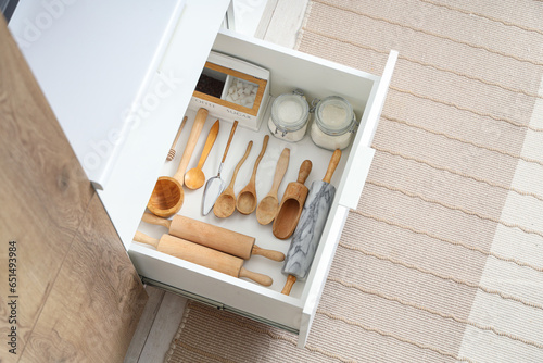 Set of utensils for bakery ...