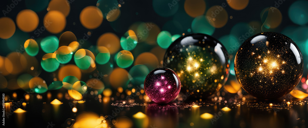 Bokeh Concept Background Glass Ball In The Focus Bokeh Concept Background Glass Ball In The Focus