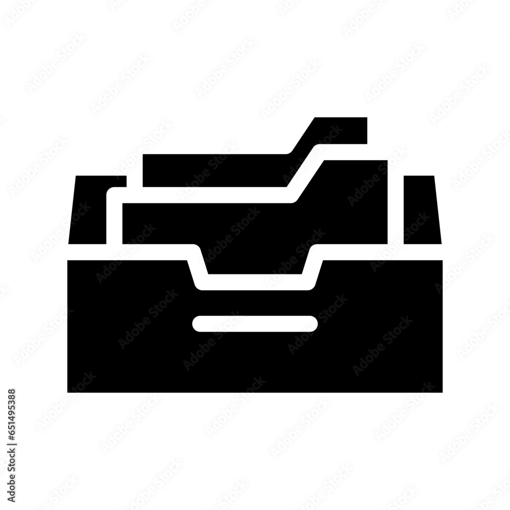 archive glyph icon illustration vector graphic. Simple element illustration vector graphic, suitable for app, websites, and presentations isolated on white background archive glyph icon illustration vector graphic. Simple element illustration vector graphic, suitable for app, websites, and presentations isolated on white background