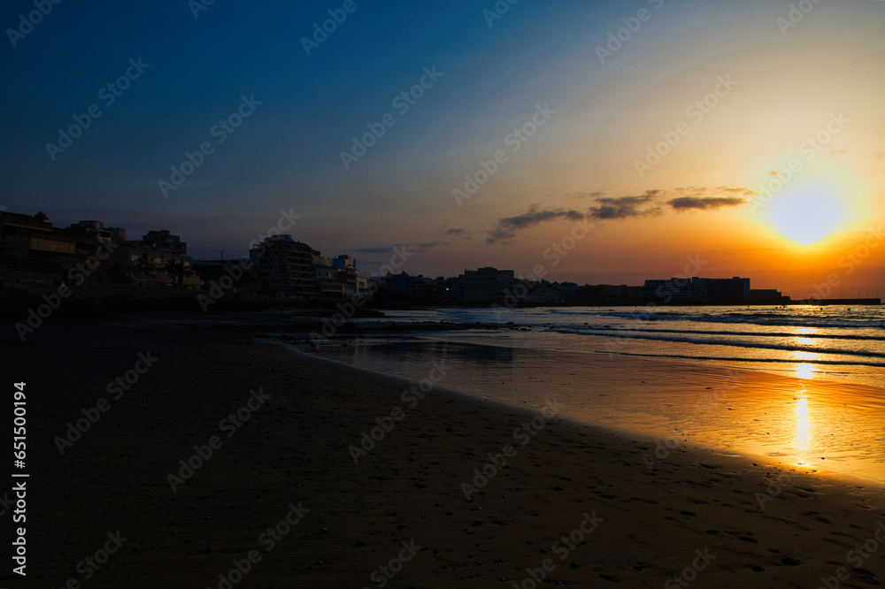 Sunrise Serenity: A New Day Dawns at El Medano Beach